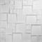 Ekena Millwork Modern Square EnduraWall Decorative 3D Wall Panel, White, 19 5/8"W x 19 5/8"H WP20X20MSWH - alternate 7